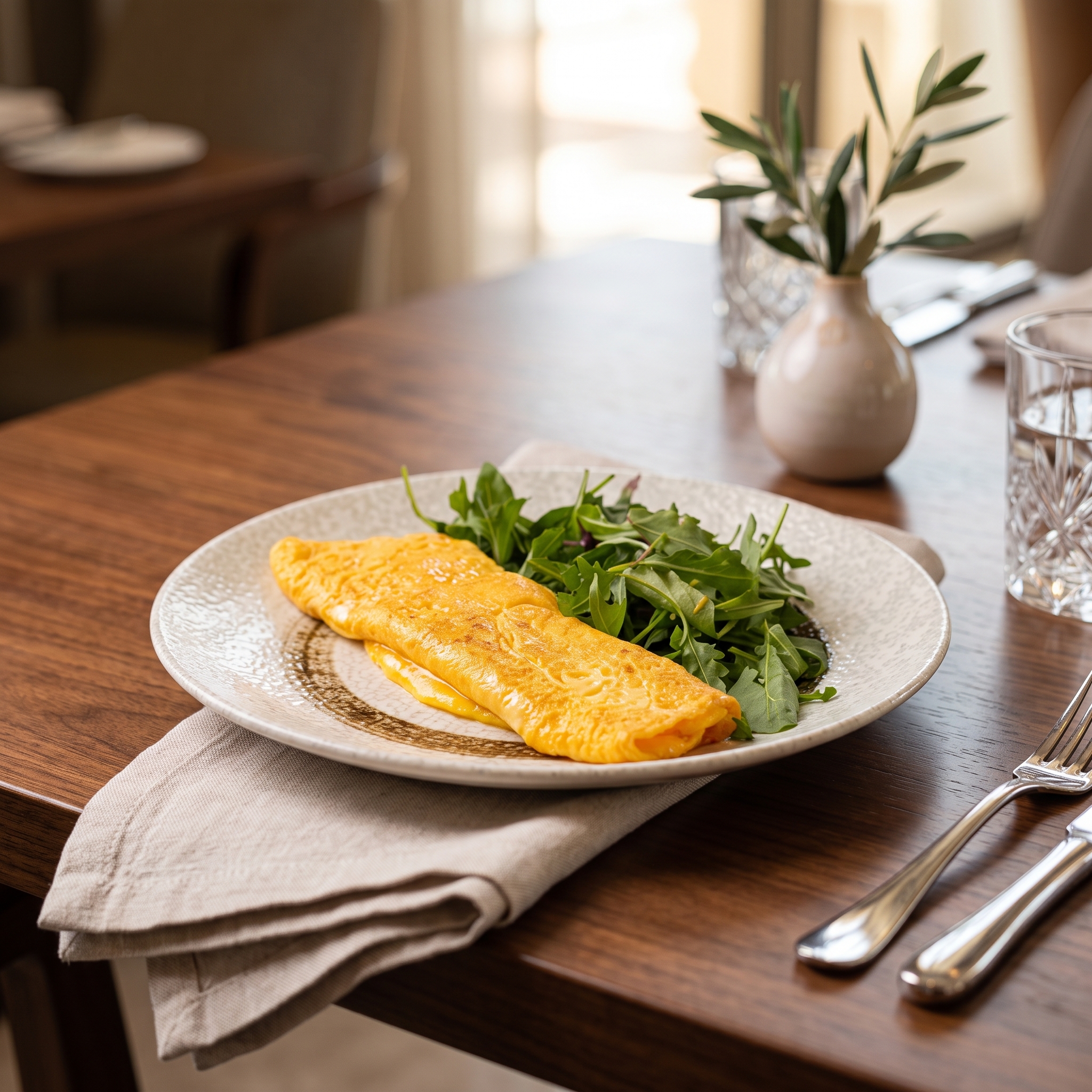 Plain & Cheese Omelette